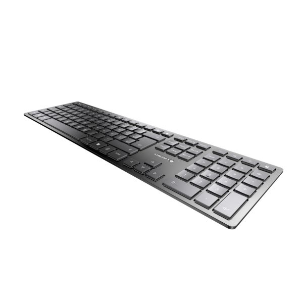 Zweites Bild vonCherry KW 9100 SLIM, Kabellos, RF Wireless + Bluetooth, QWERTZ, Schwarz