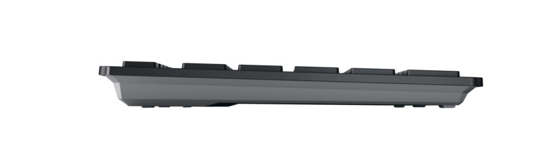 Zweites Bild vonCherry KW 9200 MINI, 75%, Verkabelt & Kabellos, USB + RF Wireless + Bluetooth, Scherenschalter, QWERTZ, Schwarz