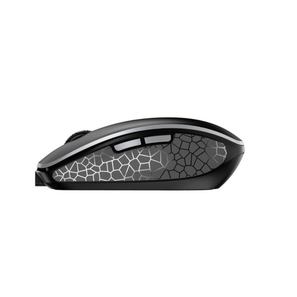 Zweites Bild vonCherry MW 9100, Beidhändig, RF Wireless + Bluetooth, 2400 DPI, Schwarz