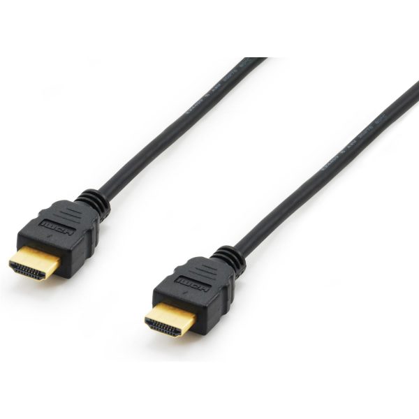 Equip HDMI 1.4 High Speed Kabel, 1.8m, 1,8 m, HDMI Typ A (Standard), HDMI Typ A (Standard), 3D, Schwarz