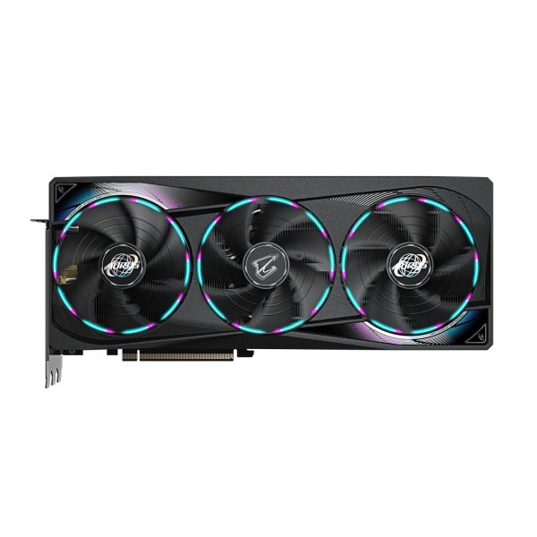 Zweites Bild vonGigabyte AORUS GeForce RTX 5070 MASTER 12G Grafikkarte - 12GB GDDR7, 192 Bit, PCI-E 5.0, 2715 MHz Core Clock, 3 x DP 2.1a, 1 x HDMI 2.1b, NVIDIA DLSS 4, GV-N5070AORUS M-12GD, GeForce RTX 5070, 12 GB, GDDR7, 192 Bit, 7680 x 4320 Pixel, PCI Express x16 5.0