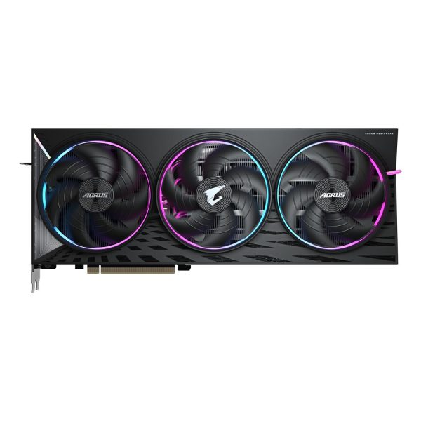 Zweites Bild vonGigabyte AORUS Radeon RX 9070 XT ELITE 16G Grafikkarte - 16 GB GDDR6, 256 Bit, PCI-E 5.0, 3100 MHz Kernfrequenz, 2 x DisplayPort, 2 x HDMI, GV-R9070XTAORUS E-16GD, Radeon RX 9070 XT, 16 GB, GDDR6, 256 Bit, 20000 MHz, PCI Express 5.0