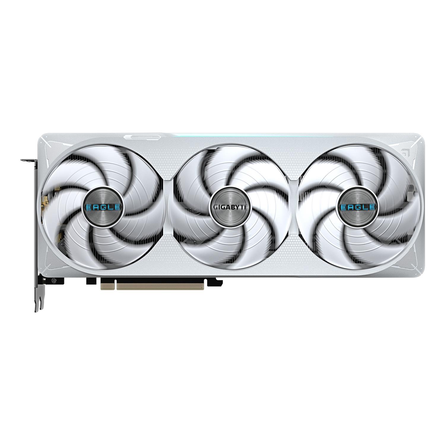 Zweites Bild vonGigabyte GeForce RTX 5070 Ti EAGLE OC ICE SFF 16G Grafikkarte - 16GB GDDR7, 256 Bit, PCI-E 5.0, 2542 MHz Core Clock, 3 x DP 2.1a, 1 x HDMI 2.1b, NVIDIA DLSS 4, GV-N507TEAGLEOC ICE-16GD, GeForce RTX 5070 Ti, 16 GB, GDDR7, 256 Bit, 7680 x 4320 Pixel, PCI Ex