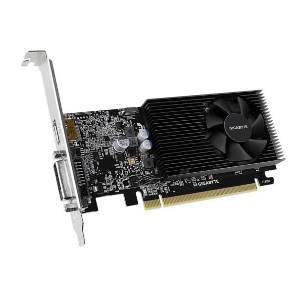Zweites Bild vonGigabyte GV-N1030D4-2GL, GeForce GT 1030, 2 GB, GDDR4, 64 Bit, 4096 x 2160 Pixel, PCI Express x16 3.0