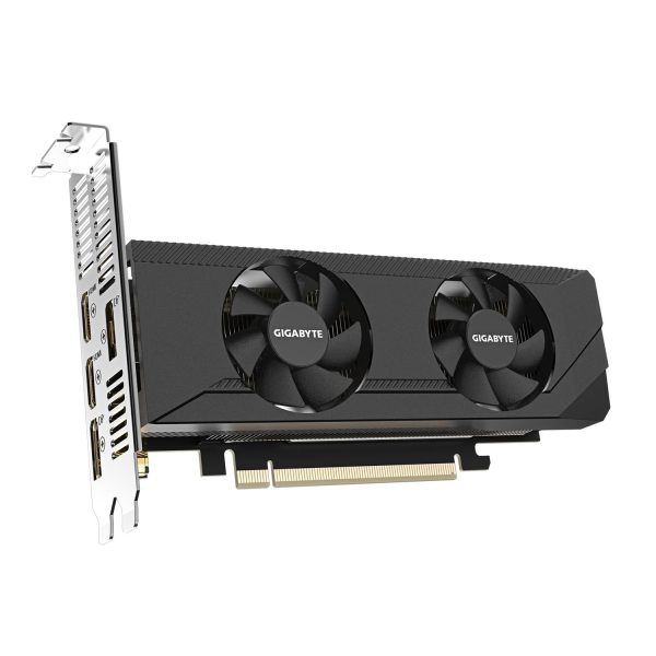 Zweites Bild vonGigabyte GeForce RTX 3050 OC Low Profile 6G, GeForce RTX 3050, 6 GB, GDDR6, 96 Bit, 7680 x 4320 Pixel, PCI Express 4.0