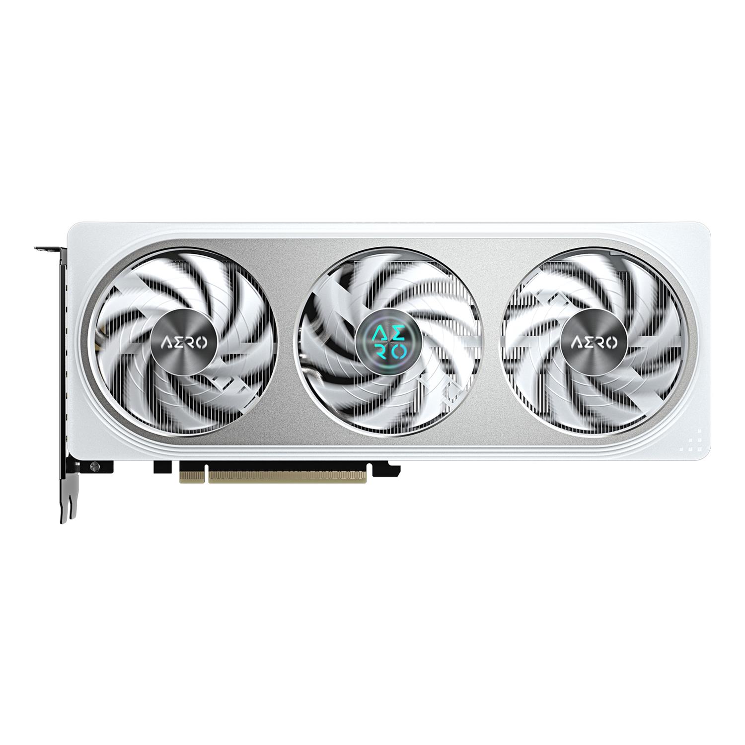 Zweites Bild vonGigabyte GeForce RTX 5060 AERO OC 8G Grafikkarte - 8GB GDDR7, 128bit, PCI-E 5.0, 2595 MHz Kerntakt, 3 x DisplayPort, 1 x HDMI, GV-N5060AERO OC-8GD, GeForce RTX 5060, 8 GB, GDDR7, 128 Bit, 7680 x 4320 Pixel, PCI Express 5.0