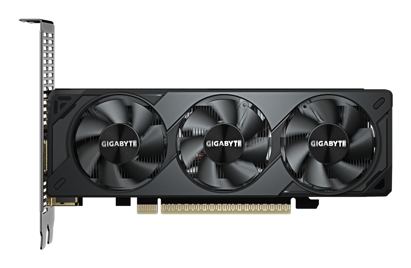 Zweites Bild vonGigabyte GeForce RTX 5060 OC Low Profile 8G Grafikkarte - 8GB GDDR7, 128bit, PCI-E 5.0, 2512 MHz Kerntakt, 3 x DisplayPort, 1 x HDMI, GV-N5060OC-8GL, GeForce RTX 5060, 8 GB, GDDR7, 128 Bit, 7680 x 4320 Pixel, PCI Express 5.0