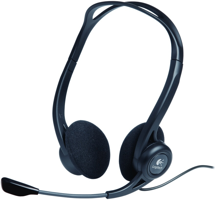 Zweites Bild vonLogitech 981-000100, Kabelgebunden, 100 - 1000 Hz, Anrufe/Musik, 120 g, Kopfhörer, Schwarz
