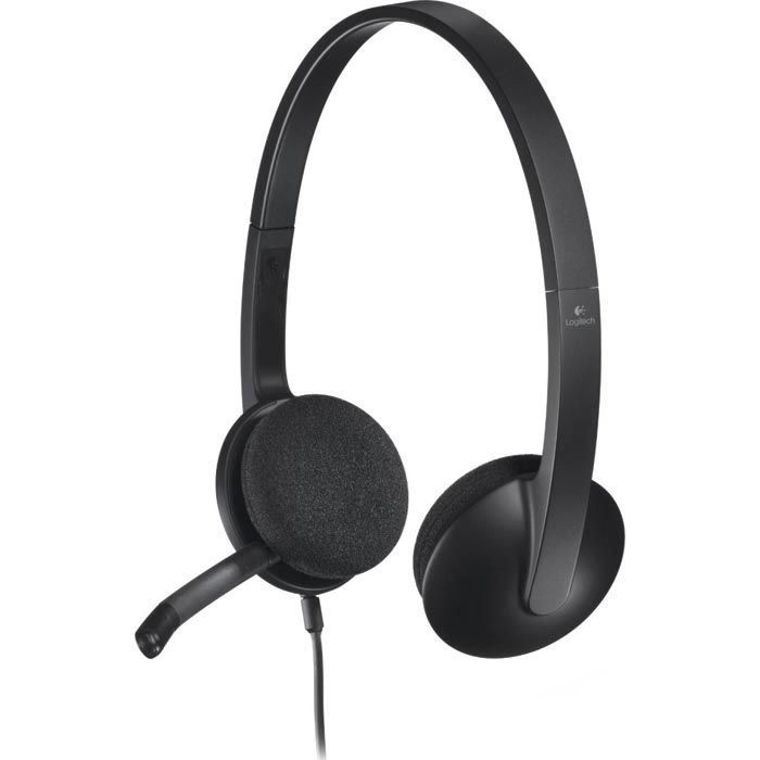 Logitech 981-000475, Kabelgebunden, Büro/Callcenter, 20 - 20000 Hz, 100 g, Kopfhörer, Schwarz