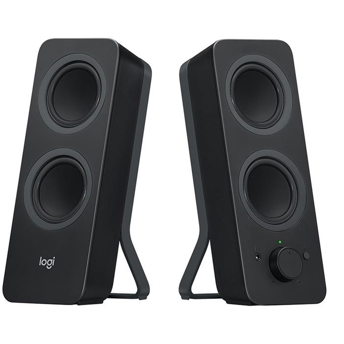 Logitech 980-001295, 2.0 Kanäle, Verkabelt & Kabellos, 5 W, Schwarz