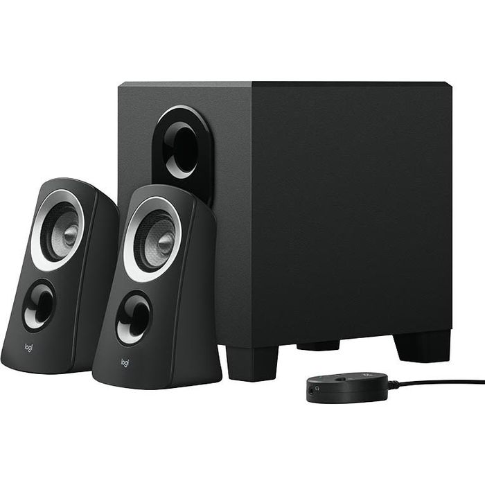 Logitech 980-000413, 2.1 Kanäle, 25 W, PC, Schwarz, 50 W, Kabelgebunden