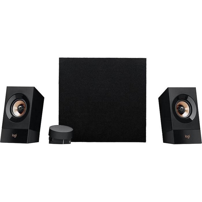 Zweites Bild vonLogitech 980-001054, 2.1 Kanäle, 60 W, Universal, Schwarz, 120 W, Kabelgebunden