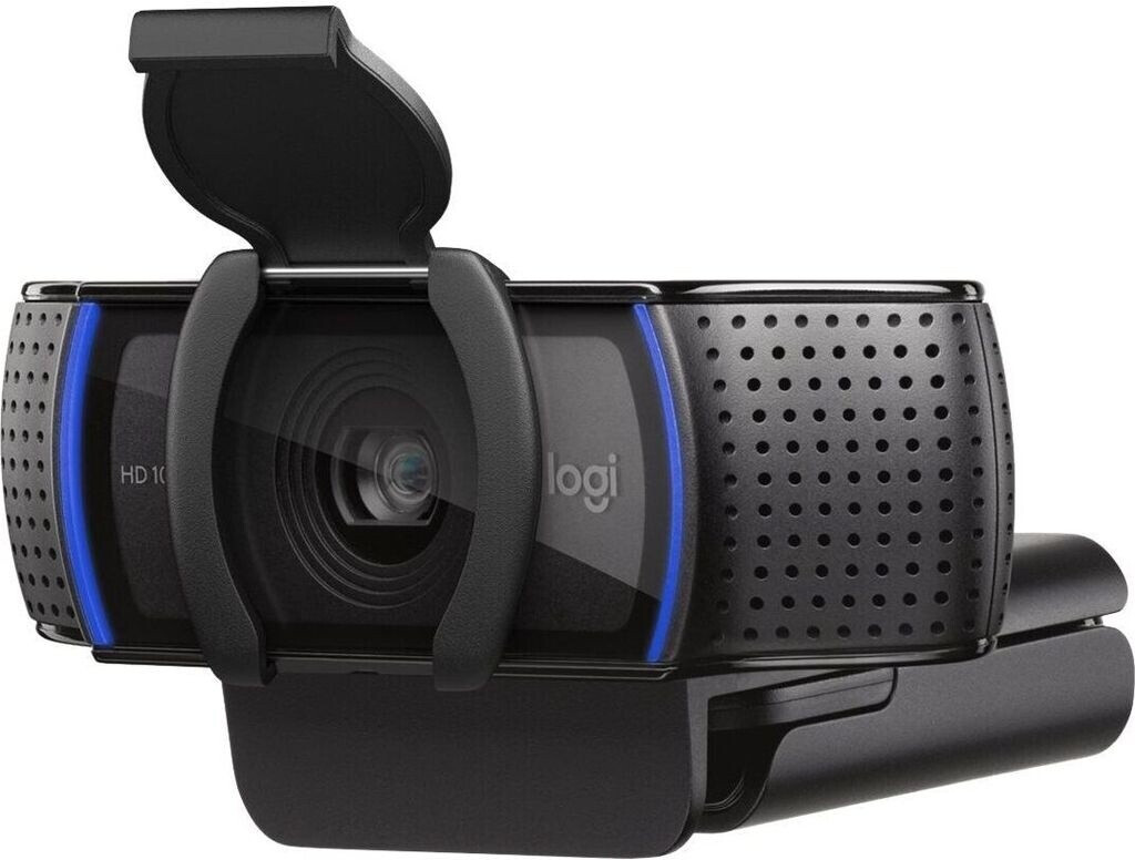 Logitech 960-001252, 1920 x 1080 Pixel, Full HD, 30 fps, 720p, 1080p, Webcam-Abdeckung, 78°
