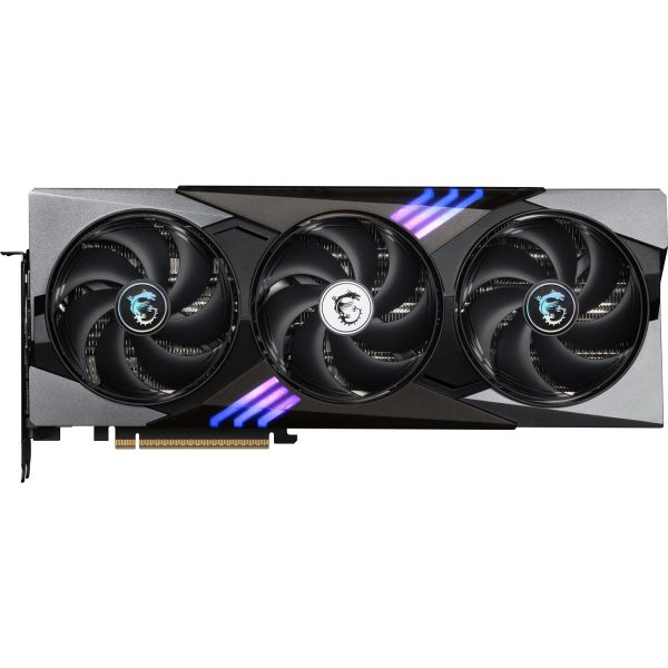 Zweites Bild vonMSI GAMING GEFORCE RTX 5080 16G TRIO OC, GeForce RTX 5080, 16 GB, GDDR7, 256 Bit, 7680 x 4320 Pixel, PCI Express x16 5.0