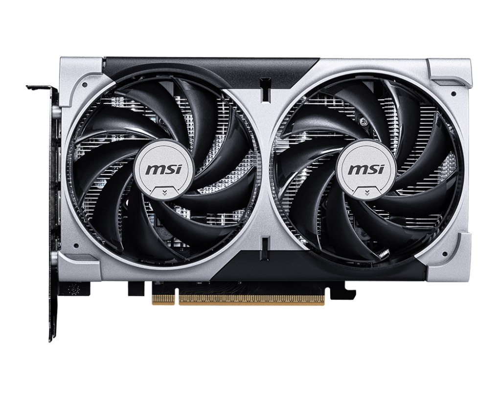 Zweites Bild vonMSI GeForce RTX 5060 8G VENTUS 2X OC, GeForce RTX 5060, 8 GB, GDDR7, 128 Bit, 7680 x 4320 Pixel, PCI Express x16 5.0