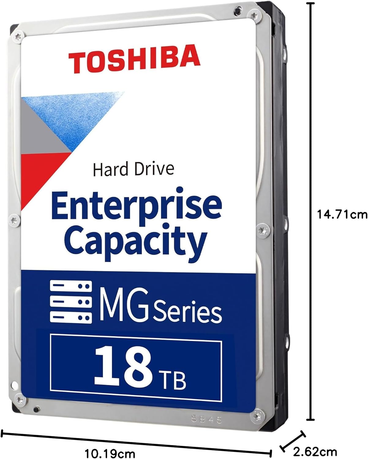 Zweites Bild vonToshiba MG09, 18 TB, 7200 RPM, 512 MB, 3.5", Serial ATA III