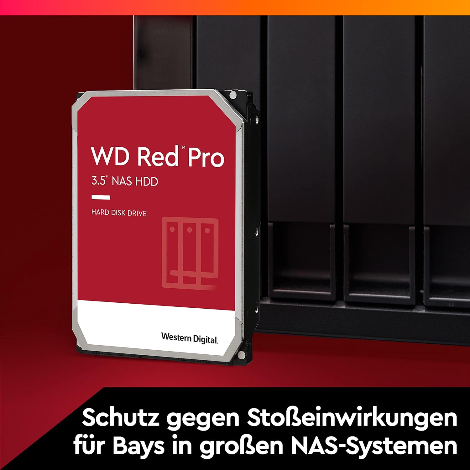 Zweites Bild vonWD Ultrastar Red Pro, 3.5 Zoll, 18000 GB, 7200 RPM