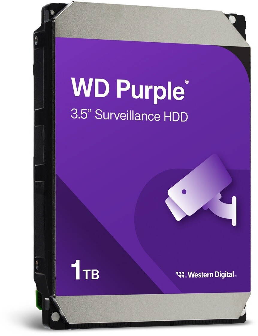 Zweites Bild vonWD Purple , 1 TB, 5400 RPM, 64 MB, 3.5", Serial ATA III