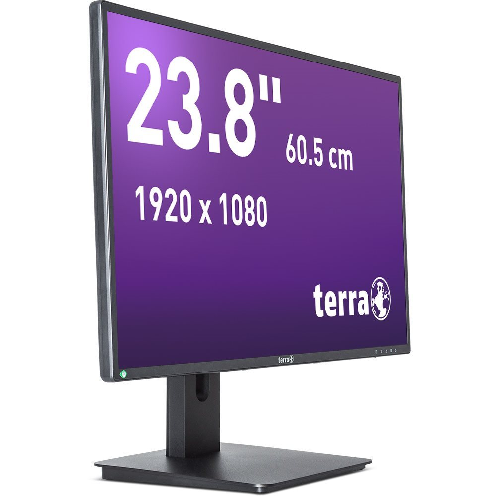 Zweites Bild vonTERRA LCD/LED 2456W PV V3 schwarz DP, HDMI GREENLINE PLUS, 60,5 cm (23.8"), 1920 x 1080 Pixel, Full HD, LED, 5 ms, Schwarz