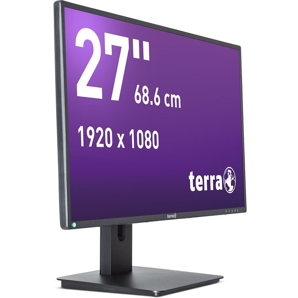 Zweites Bild vonTERRA LCD/LED 2756W PV V3 schwarz GREENLINE PLUS, 68,6 cm (27"), 1920 x 1080 Pixel, Full HD, LED, 5 ms, Schwarz