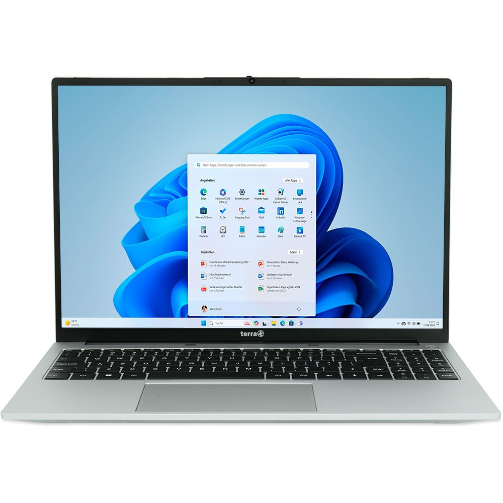 TERRA MOBILE 1610R i5-1334U W11 HOME, Intel® Core™ i5, 40,6 cm (16"), 1920 x 1200 Pixel, 16 GB, 512 GB, Windows 11 Home