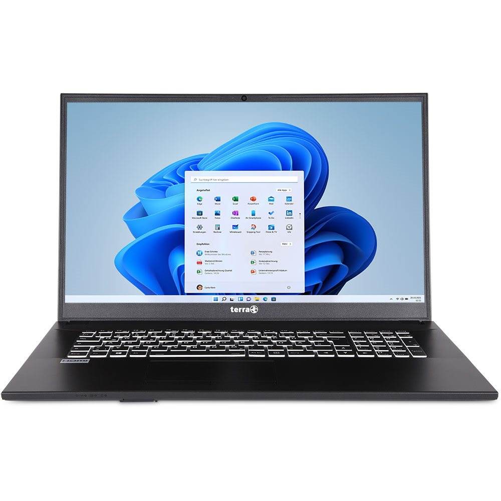TERRA MOBILE 1716R i3-1315U W11 Home, Intel® Core™ i3, 43,9 cm (17.3"), 1920 x 1080 Pixel, 8 GB, 500 GB, Windows 11 Home