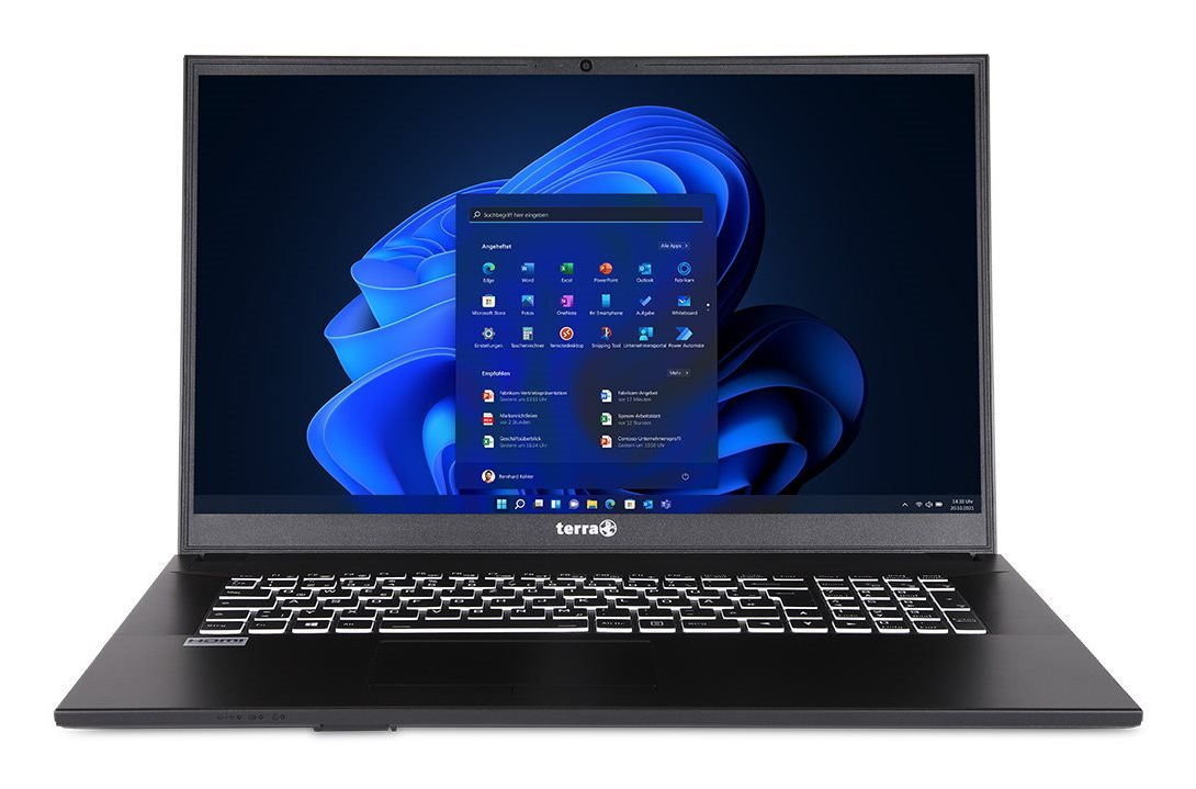 TERRA MOBILE 1716R i3-1315U W11P, Intel® Core™ i3, 43,9 cm (17.3"), 1920 x 1080 Pixel, 16 GB, 500 GB, Windows 11 Pro
