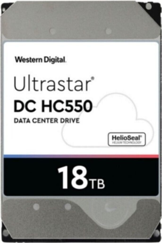 Zweites Bild vonWD Ultrastar DC HC550, 18 TB, 7200 RPM, 512 MB, 3.5", Serial ATA III