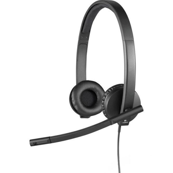 Logitech H570e, Kabelgebunden, Büro/Callcenter, 31,5 - 20000 Hz, 111 g, Kopfhörer, Schwarz