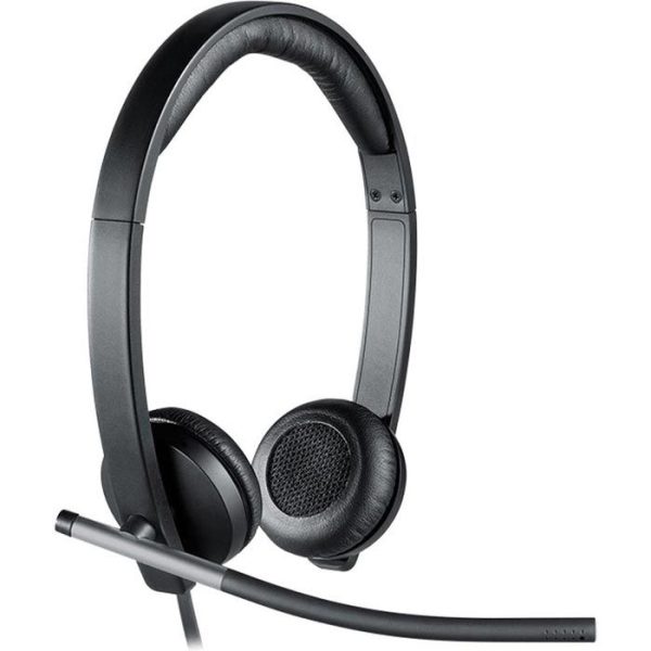 Logitech 981-000519, Kabelgebunden, Büro/Callcenter, 50 - 10000 Hz, 120 g, Kopfhörer, Schwarz, Silber