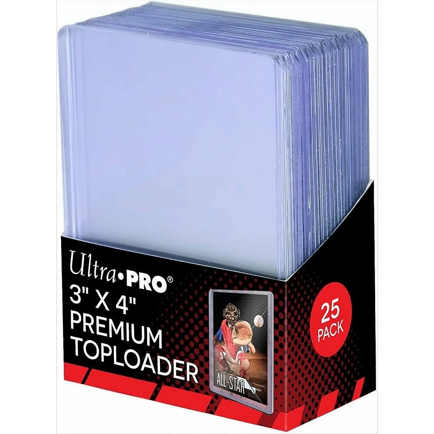Ultra Pro - Toploader - 3" x 4" Clear Regular (25 Stück)