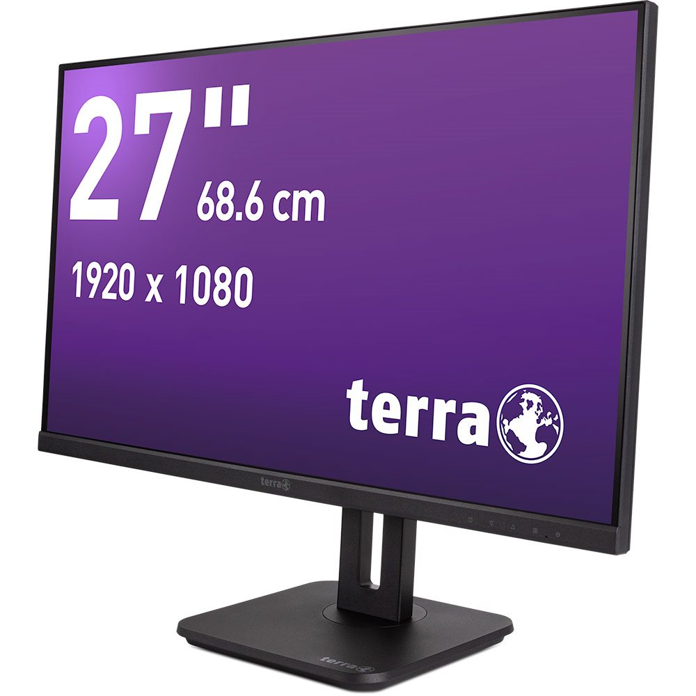 Zweites Bild vonTERRA LCD/LED 2748W PV V3.1 schwarz HDMI/DP/USB-C GREENLINE PLUS, 68,6 cm (27"), 1920 x 1080 Pixel, Full HD, LCD, 5 ms, Schwarz