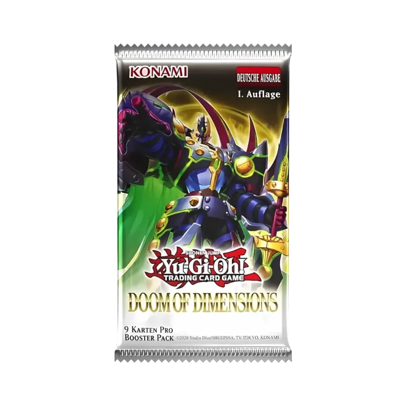Zweites Bild vonYu-Gi-Oh!: Doom of Dimensions - 1. Auflage - Booster Display (DE)